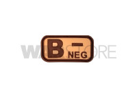 Bloodtype Rubber Patch B Neg